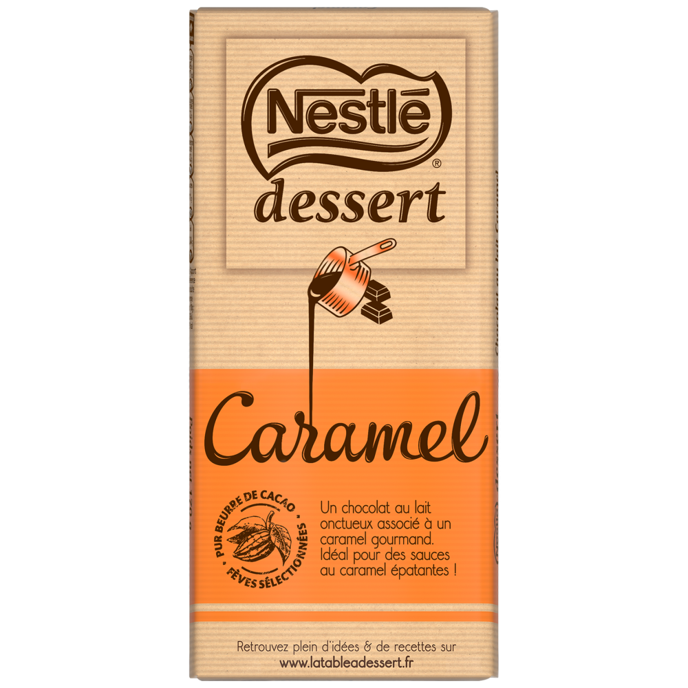Nestle Dessert Κουβερτούρα Καραμέλας Χωρίς Γλουτένη 170gr