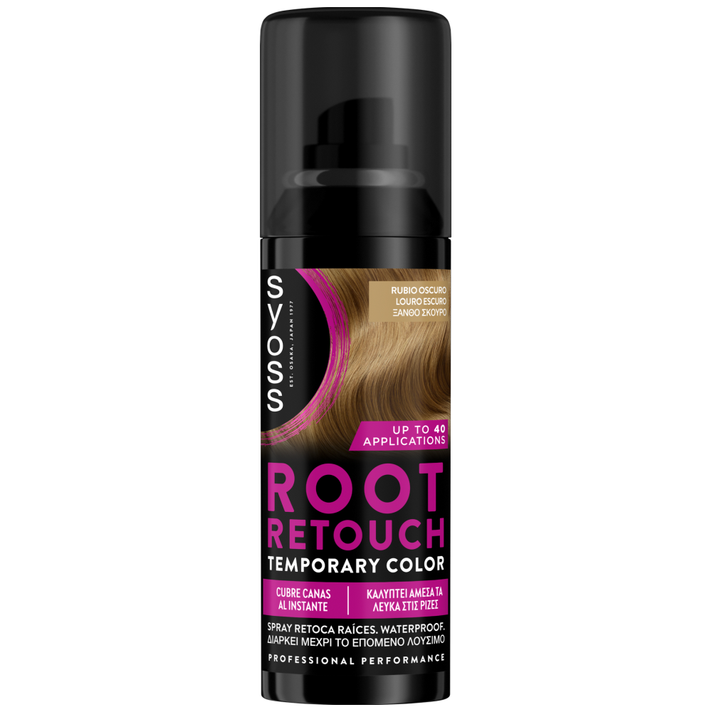 Syoss Root Retouch Ξανθό Σκούρο 120ml