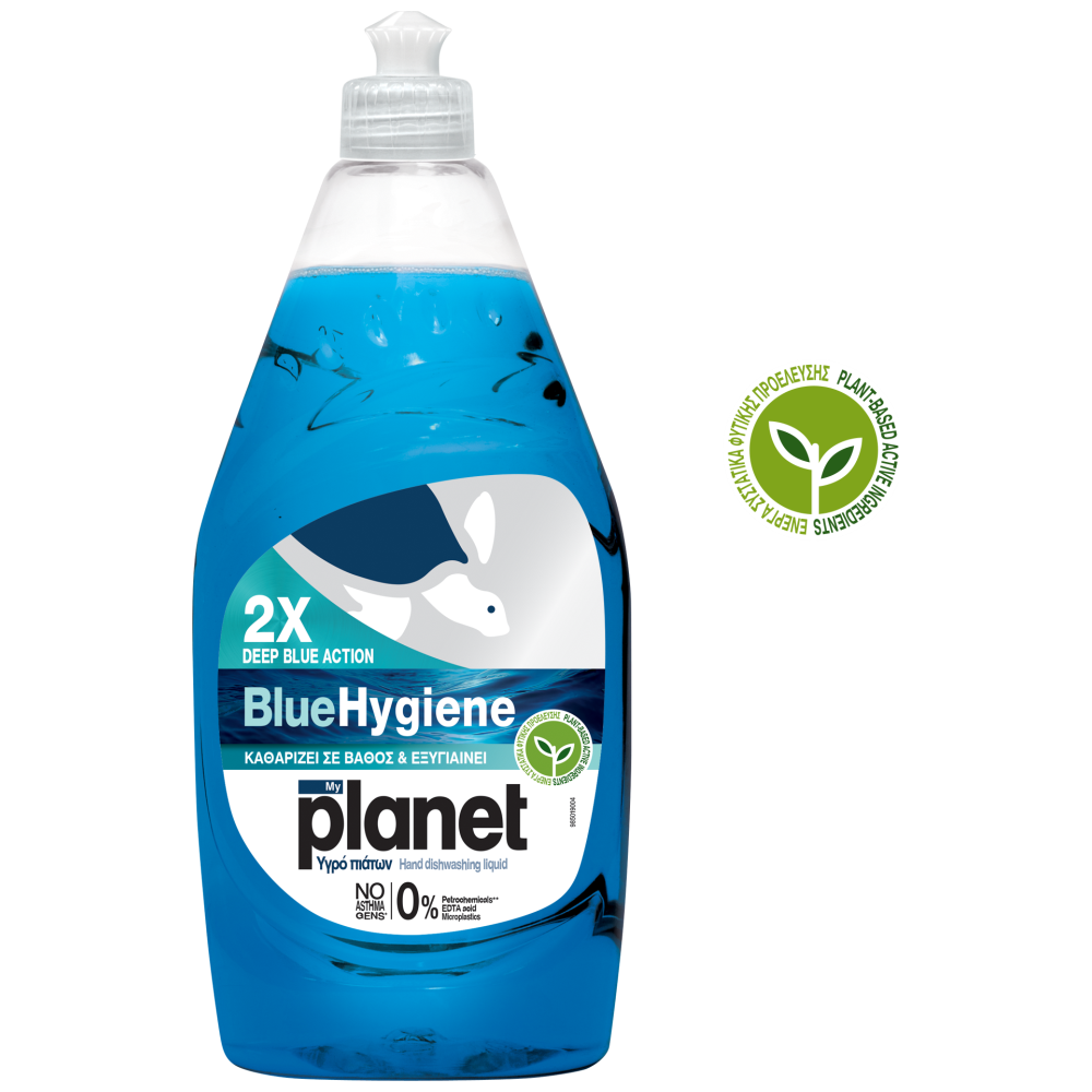 Planet Blue Hygiene Υγρό Πιάτων 900ml