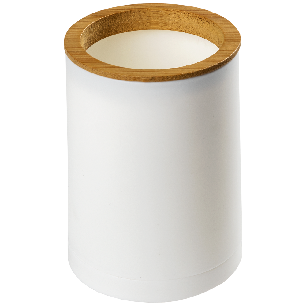 Home Basics Ποτήρι Μπάνιου Λευκό