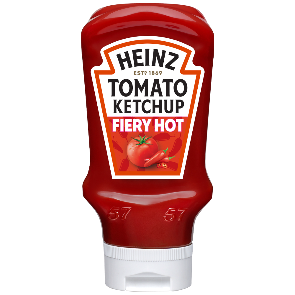 Heinz Κέτσαπ Fiery Hot Top Down 460gr