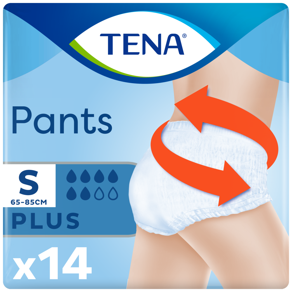 Tena Pants Plus Small Πάνες Ακράτειας 14τεμ