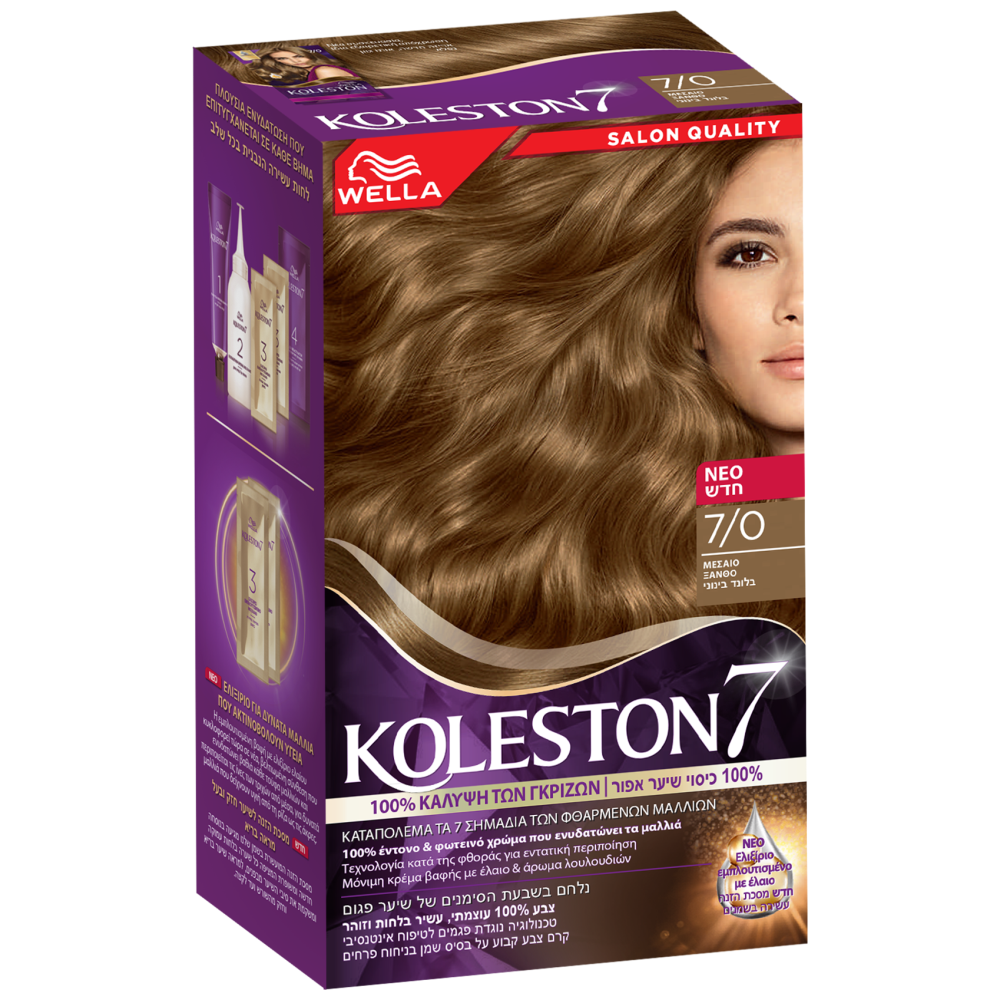 Koleston Βαφή Μαλλιών Νο7/0 50ml