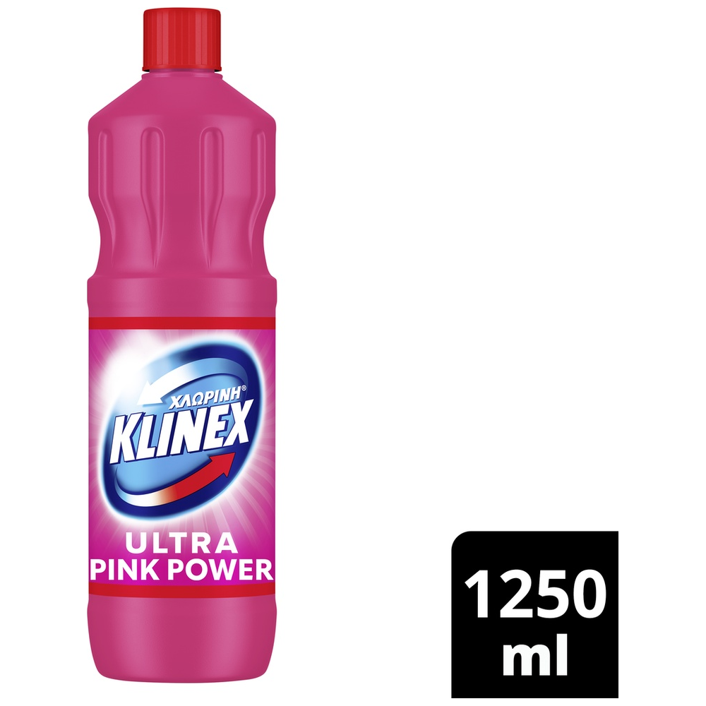 Klinex ΧΛΩΡΙΝΗ Ultra Protection Παχύρρευστη Pink Power 1250ml