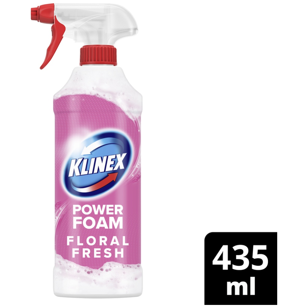 Klinex Ενεργός Αφρός Μπάνιου Flor Αντλία 435ml