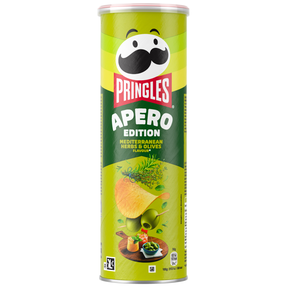 Pringles Mediterranean Herbs 165gr