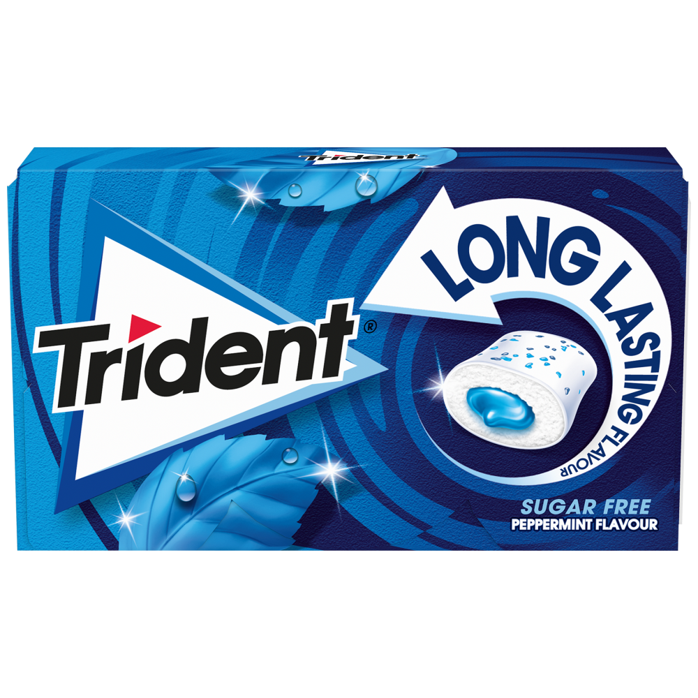 Trident Τσίχλα Long Μέντα 22gr
