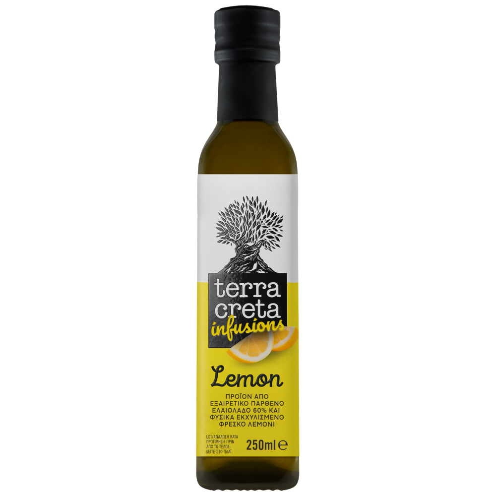 Terra Creta Εξαιρετικό Παρθένο Ελαιόλαδο Με Λεμόνι 250ml