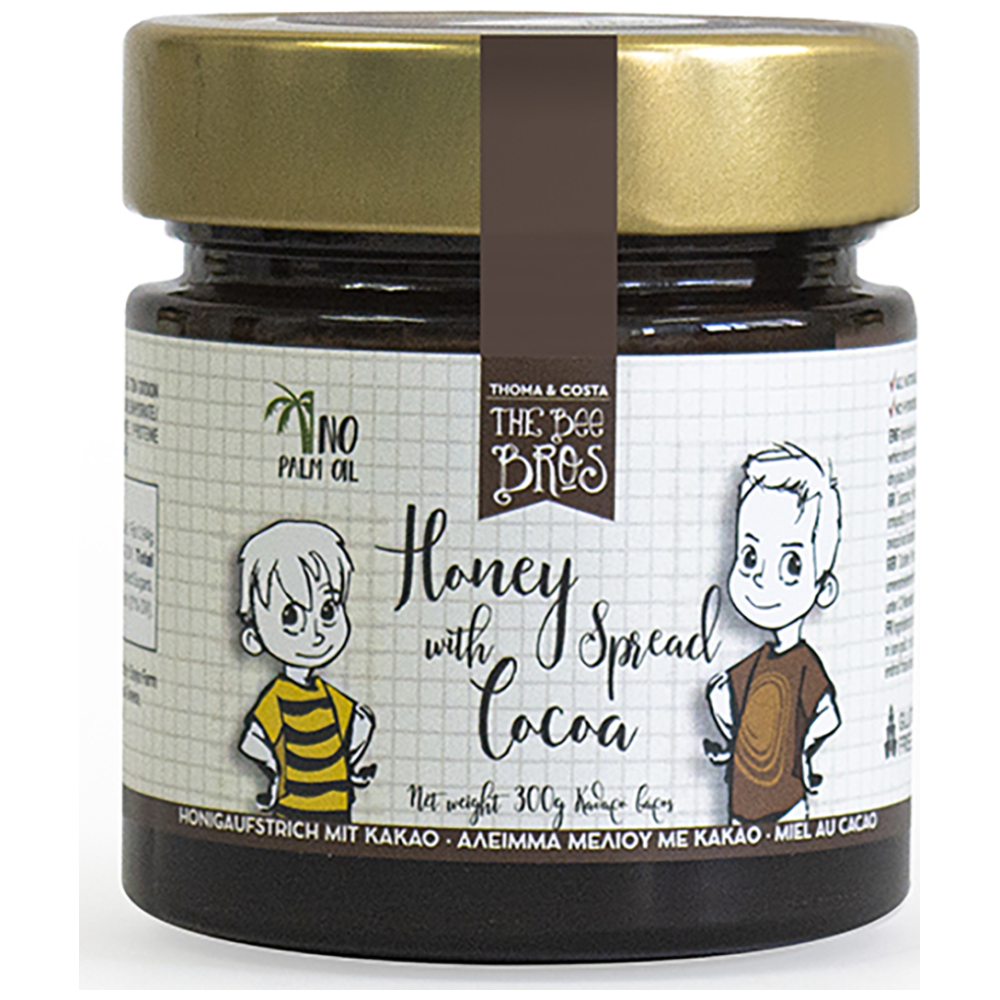 The Bee Bros Άλλειμα Μελιού Με Κακάο 300gr