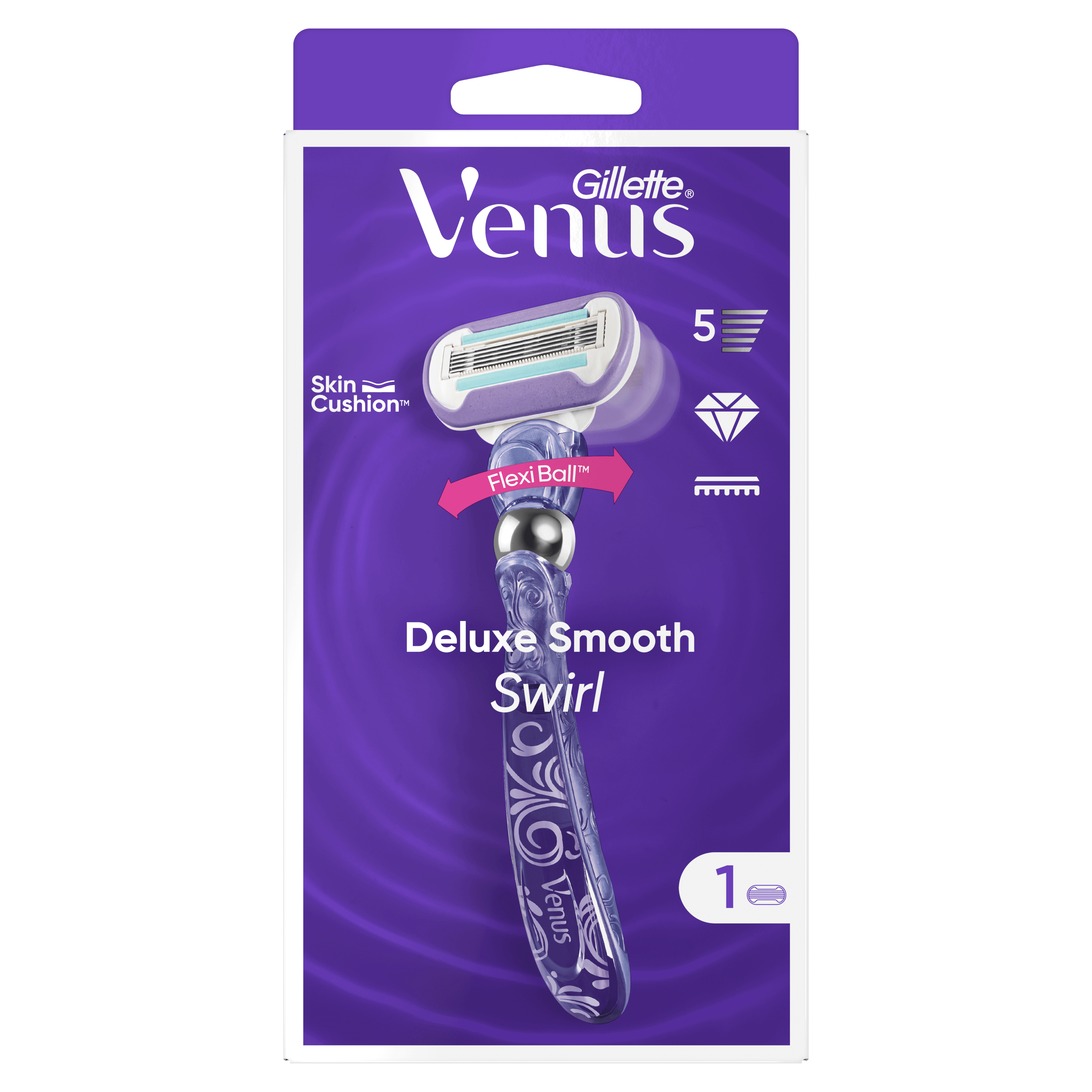 Gillette Venus Swirl Μηχανή & 1 Ανταλλακτικό