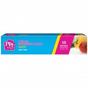 My Home Σακούλες Τροφίμων Zip Μεγάλες 26x38cm 15τεμ