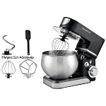 Conceptum Home Κουζινομηχανή Μαύρη 1300W