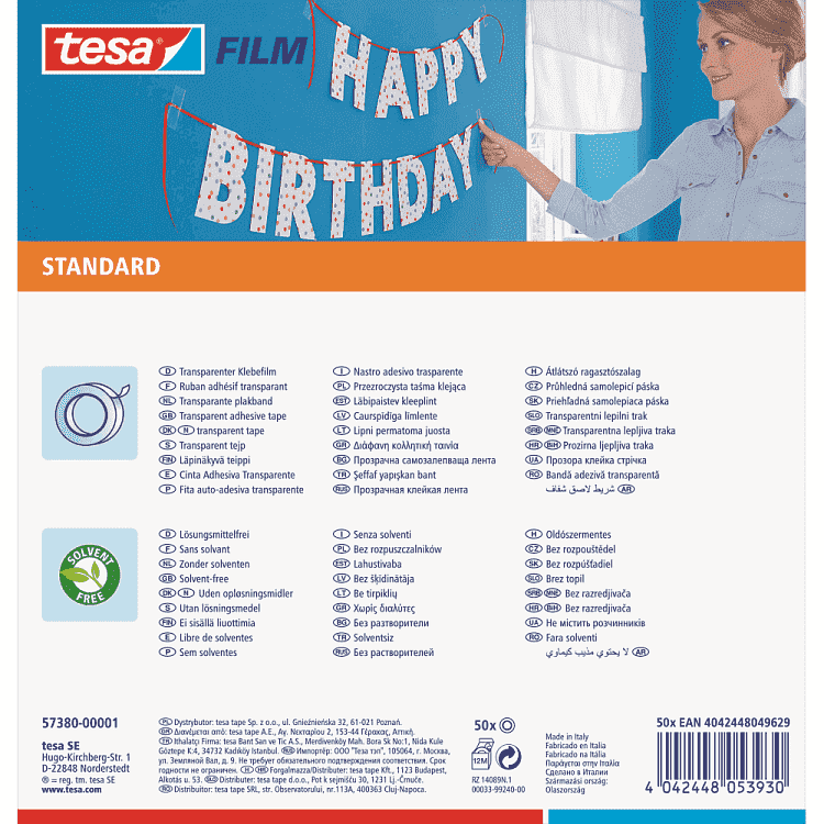 Tesa Standard Film Σε Flow Pack 10x15mm