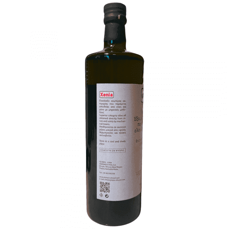 Xenia Εξαιρετικό Παρθένο Ελαιόλαδο Ποικιλία Αθηνόλια & Κορωνέικη 1 lt