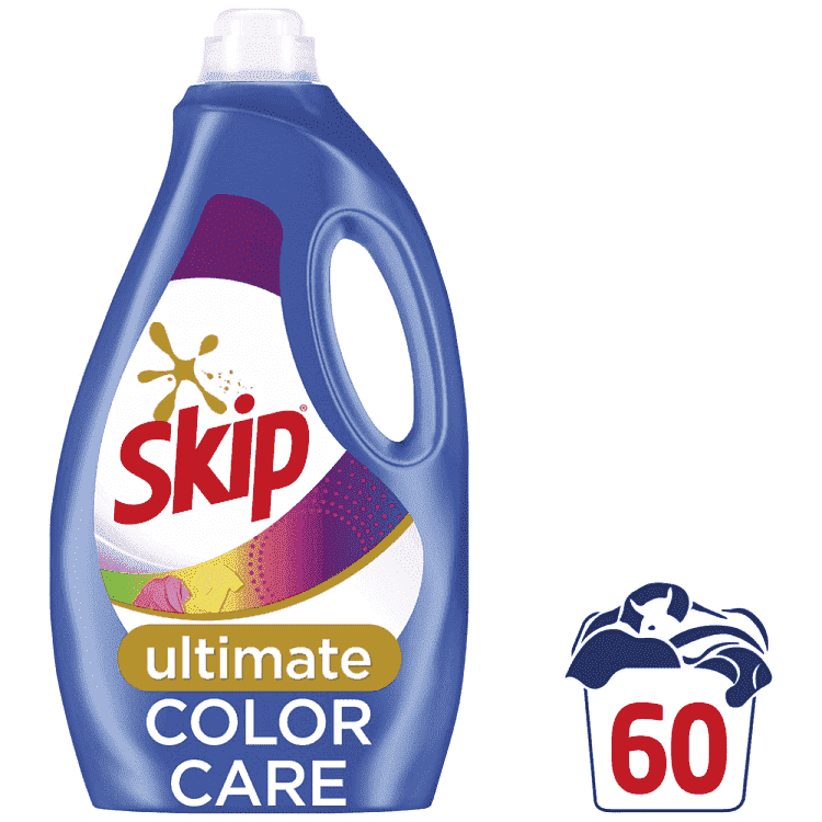 Skip Ultimate Υγρό Απορρυπαντικό Πλυντηρίου Ρούχων Color 60μεζ 3lt