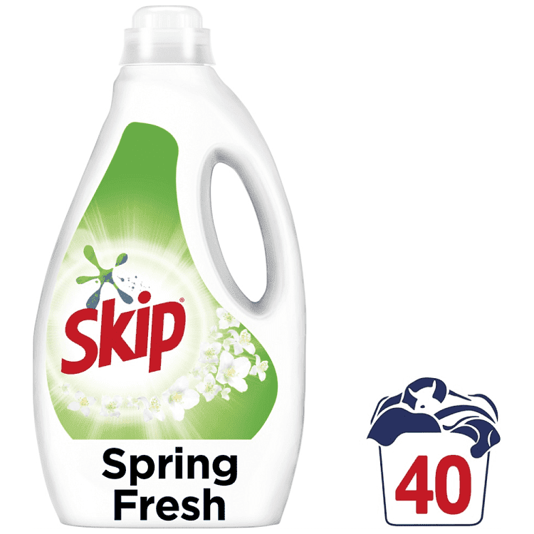 Skip Υγρό Απορρυπαντικό Πλυντηρίου Ρούχων Fresh 40μεζ 2lt