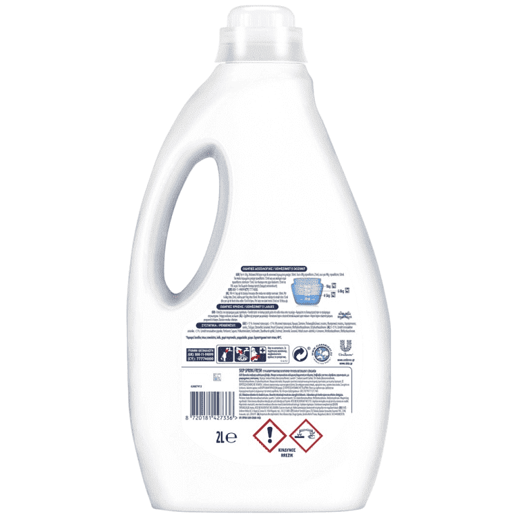 Skip Υγρό Απορρυπαντικό Πλυντηρίου Ρούχων Fresh 40μεζ 2lt