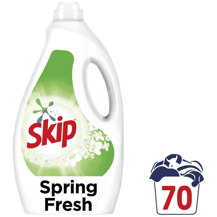 Skip Υγρό Απορρυπαντικό Ρούχων Spring Fresh 70μεζ. 3,5lt