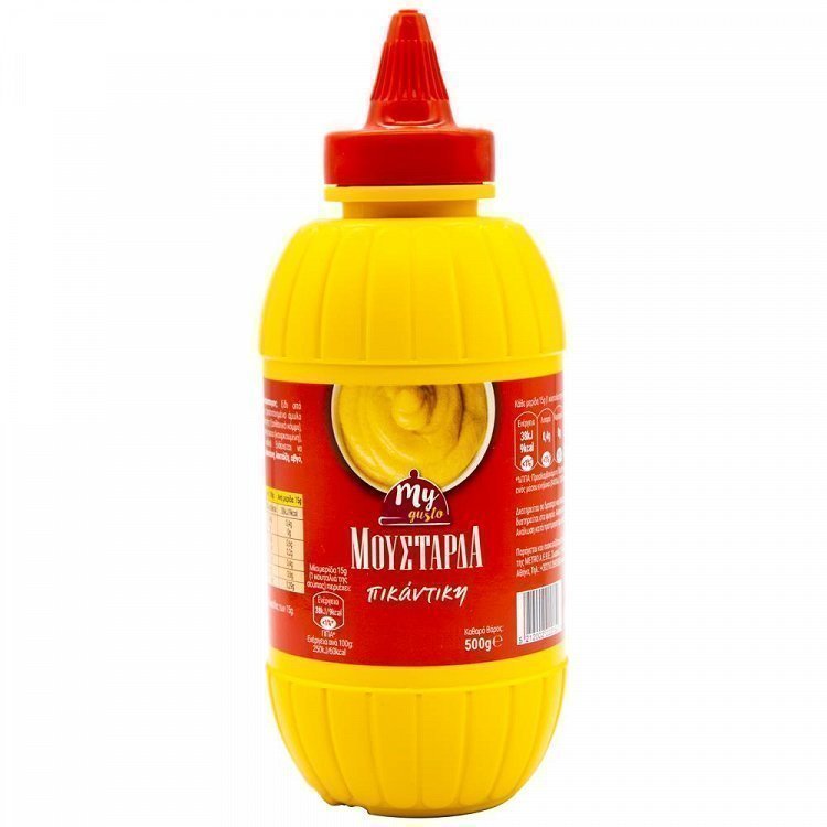 My Gusto Μουστάρδα Πικάντικη 500gr