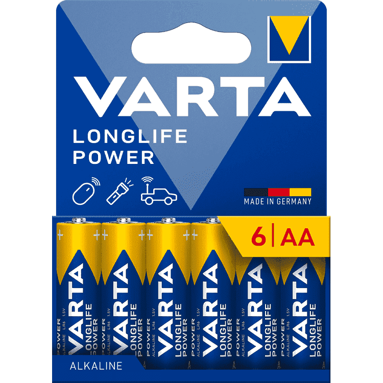 Varta Longlife Power Alkaline AA 6τεμ