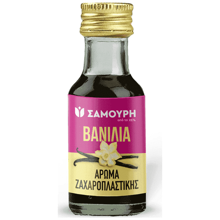 Σαμούρη Υγρό Άρωμα Βανίλιας Ζαχαροπλαστικής 28ml