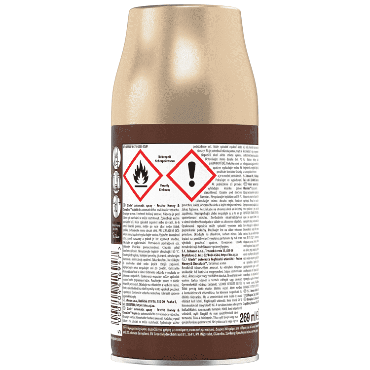 Glade Automatic Spray Ανταλλακτικό Festive Honey & Choco 269ml