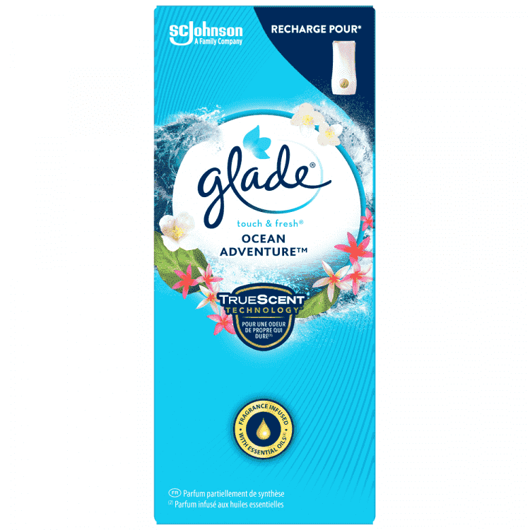 Glade Touch & Fresh Αποσμητικό Μπάνιου Ocean Adventure Ανταλλακτικό