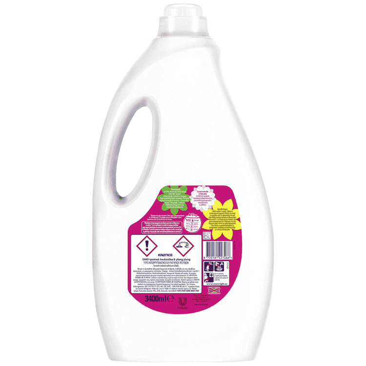 Omo Υγρό Απορρυπαντικό Πλυντηρίου Ρούχων Τροπικά Λουλούδια 68μεζ 3,4lt