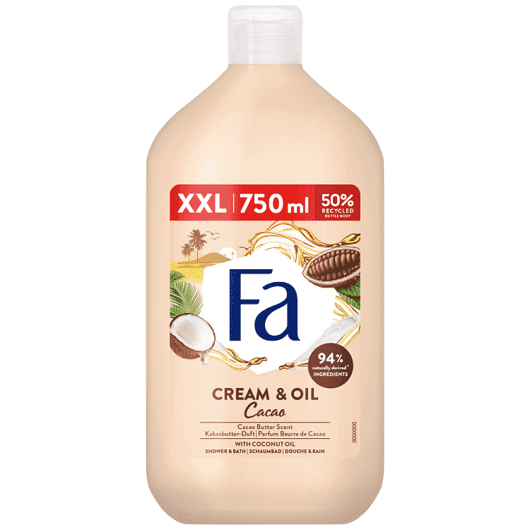 Fa Foam Bath Cream & Oil Cacao & Coco 750ml