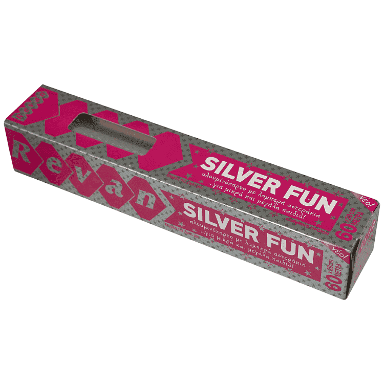 Silver Fun Αλουμινόχαρτο 60m 17,4Μ²