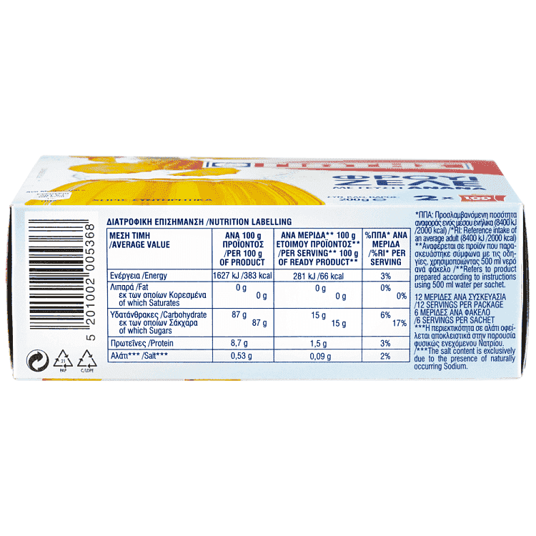 Γιώτης Φρουί Ζελέ Ανανάς 200gr