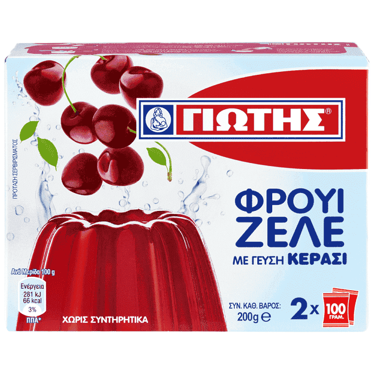 Γιώτης Φρουί Ζελέ Κεράσι 200gr