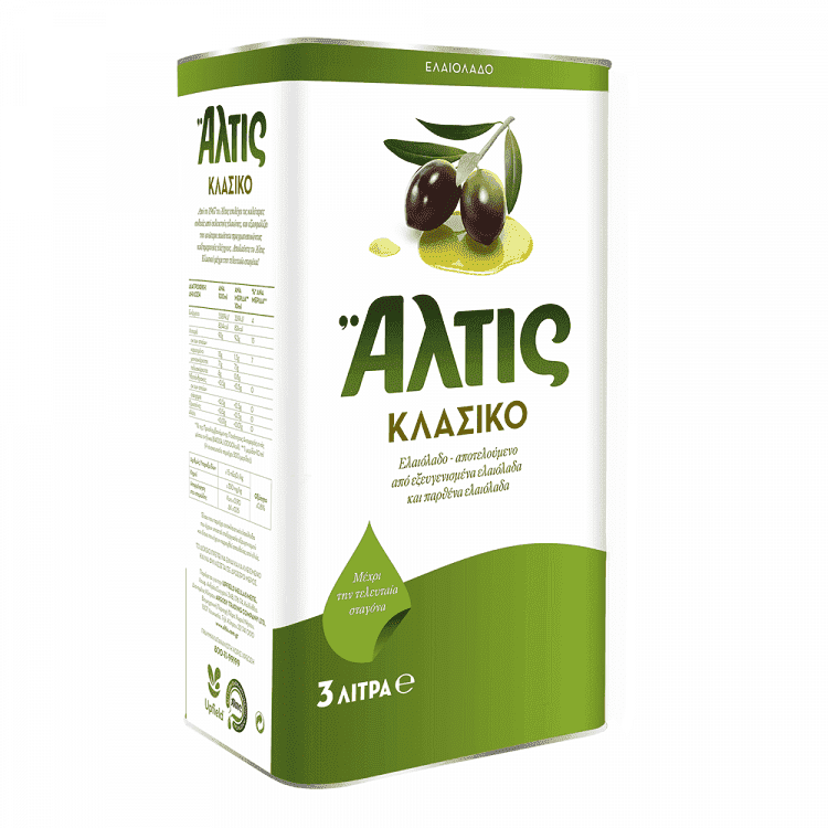 Άλτις Ελαιόλαδο Κλασσικό Δοχείο 3lt