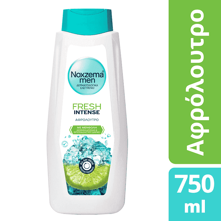 Noxzema Men Αφρόλουτρο Fresh Intense 750ml