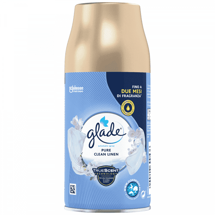 Glade Automatic Αρωματικό Χώρου Spray Pure Clean Linen Ανταλλακτικό