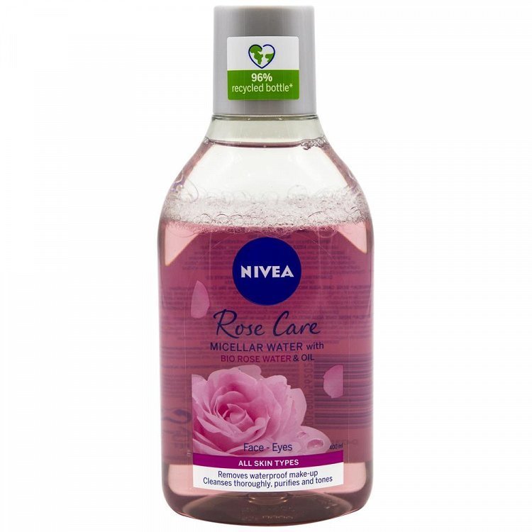 Nivea Micellair Νερό Ντεμακιγιάζ Με Ροδόνερο 400ml