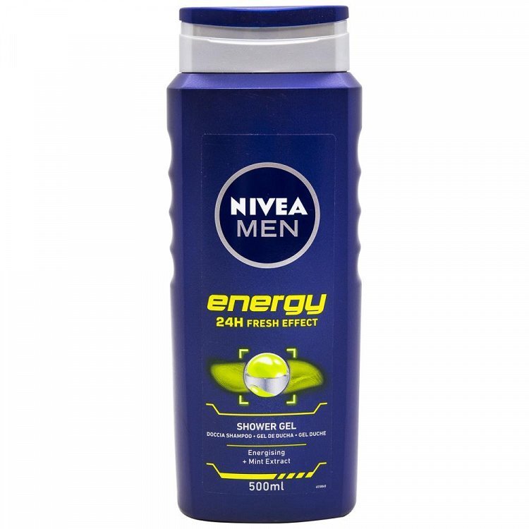 Nivea Men Gel Energy Ντους 500ml