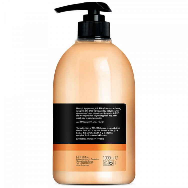 Arlem Κρεμοντούς Πορτοκάλι & Γιασεμί Αντλία 1000ml