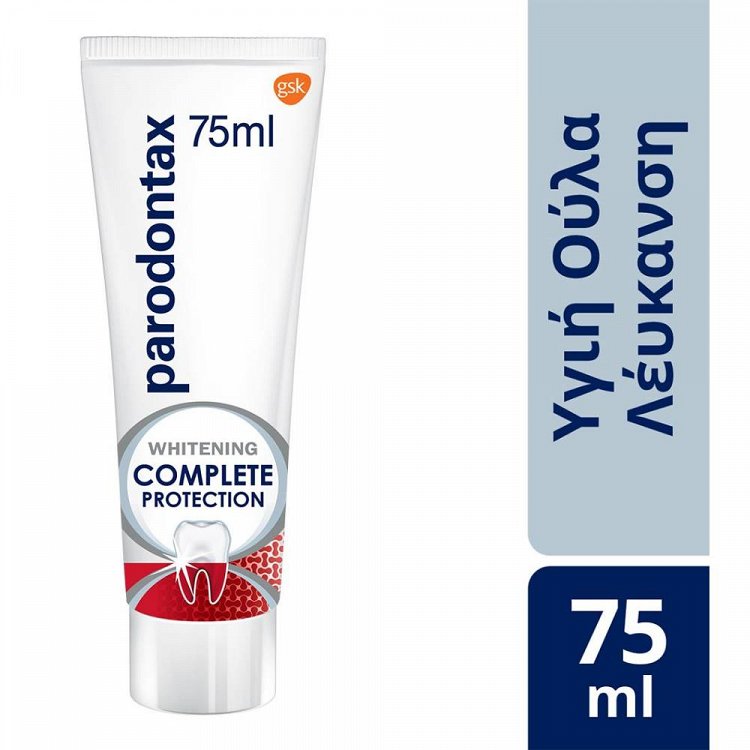 Parodontax Complete Protection White Οδοντόκρεμα 75ml
