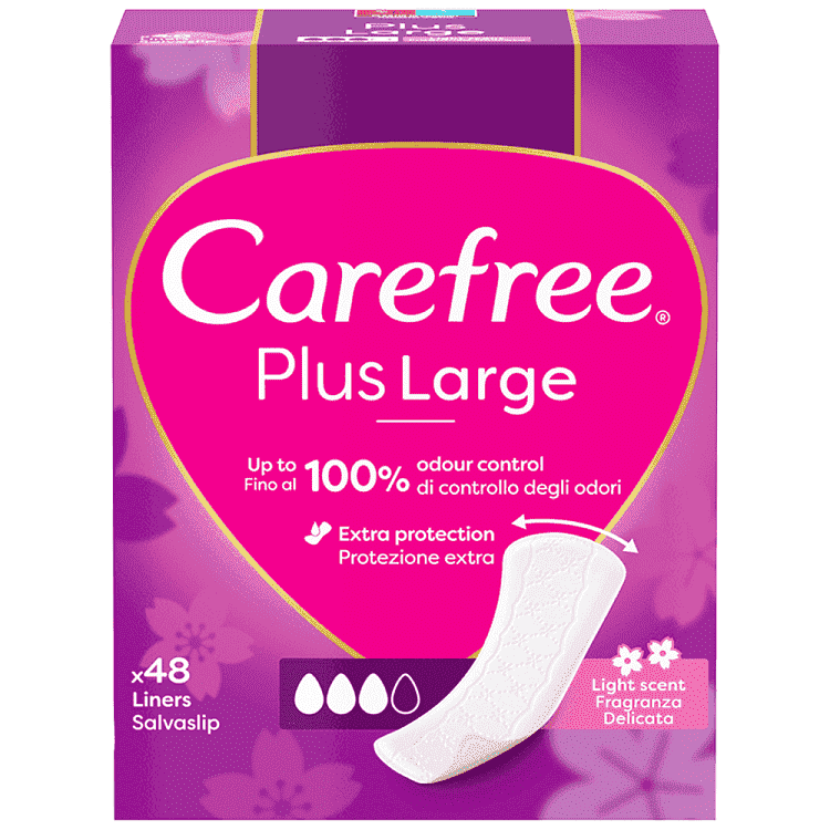 Carefree Large Plus Σερβιετάκια 48τεμ
