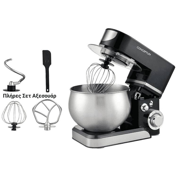 Conceptum Home Κουζινομηχανή Μαύρη 1300W