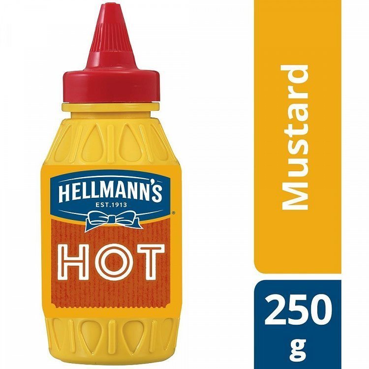 Hellmann's Μουστάρδα Πικάντικη 250gr