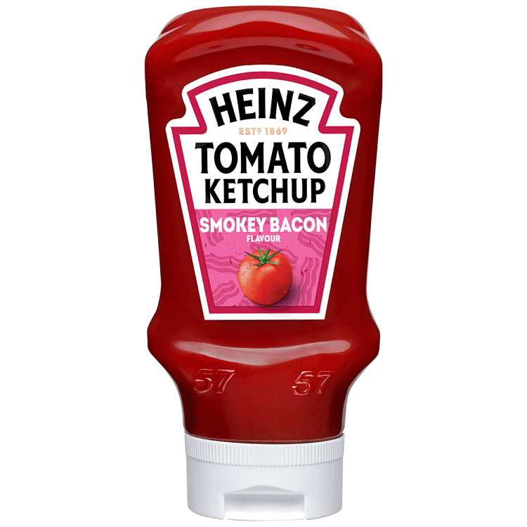 Heinz Κέτσαπ Smokey Bacon Top Down 460gr