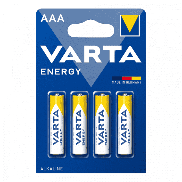 Varta Energy Μπαταρία Αλκαλική ΑΑΑ Συσκευασία 4 τεμ