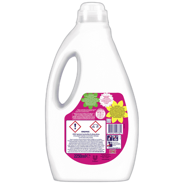 Omo Υγρό Απορρυπαντικό Πλυντηρίου Τροπικά Λουλούδια 45μεζ 2,25lt