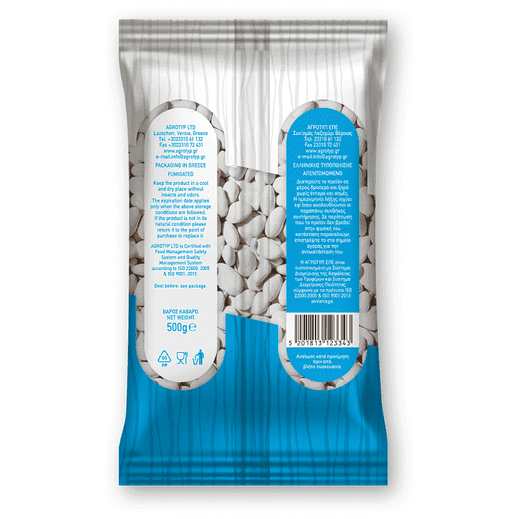 ΑΓΡΟΤΥΠ Φασόλια Μέτρια 500gr