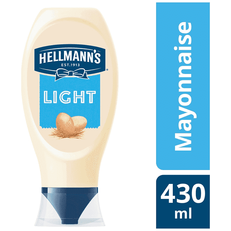 Hellmann's Μαγιονέζα Light Top Down 430ml