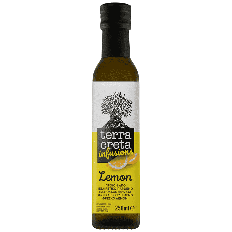 Terra Creta Εξαιρετικό Παρθένο Ελαιόλαδο Με Λεμόνι 250ml