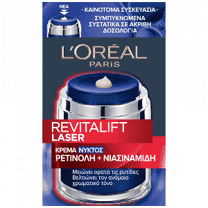 L'OREAL Revitalift Laser Retinol Κρέμα Νυχτός 50ml