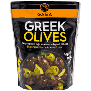 Gaea Ελιές Ανάμεικτες Χωρίς Κουκούτσι Σακουλάκι 150gr